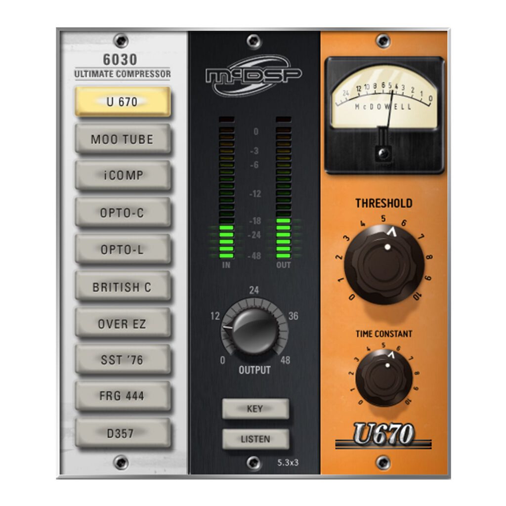 MCDSP 6030 Ultimate Compressor HD