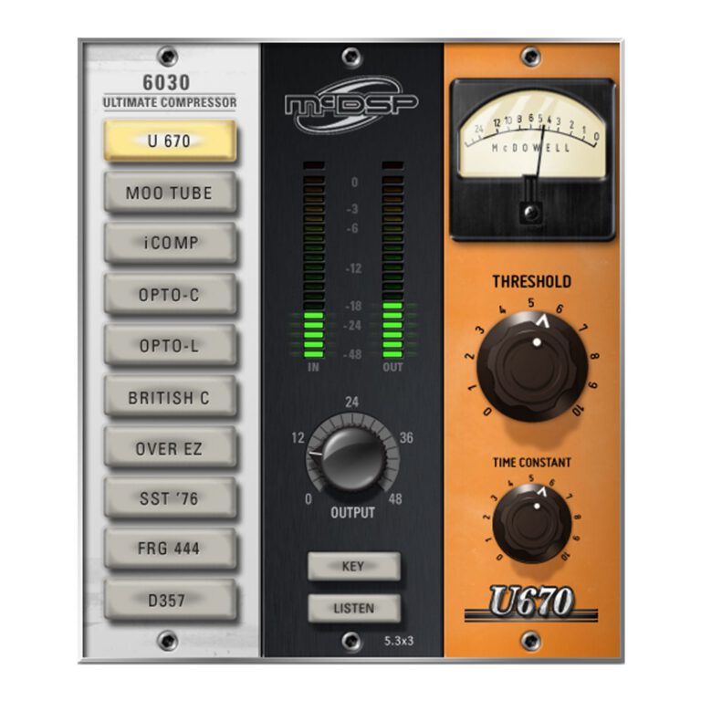 MCDSP 6030 Ultimate Compressor Native