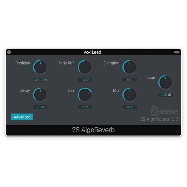 2nd Sense AlgoReverb