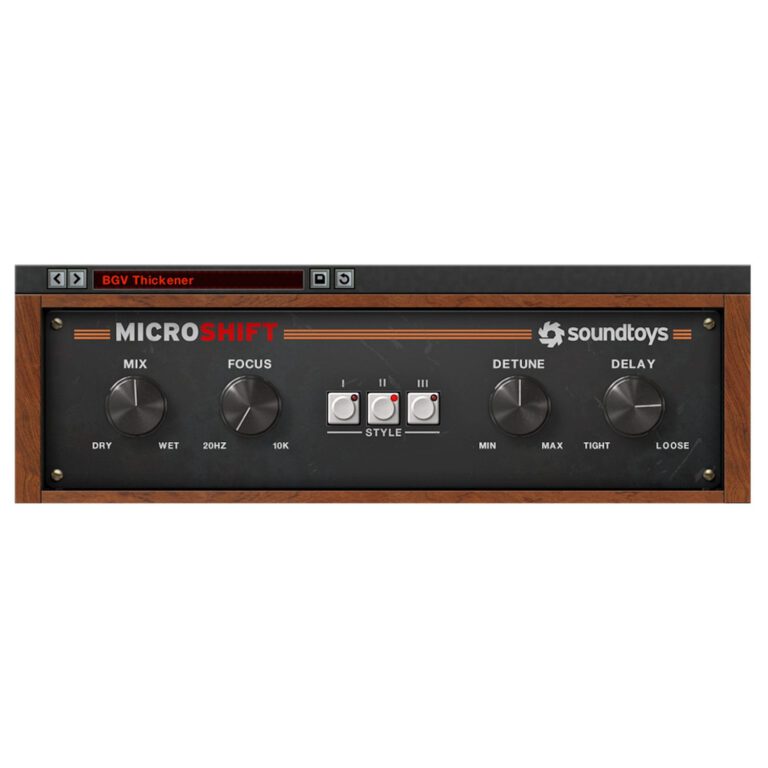 SoundToys MicroShift