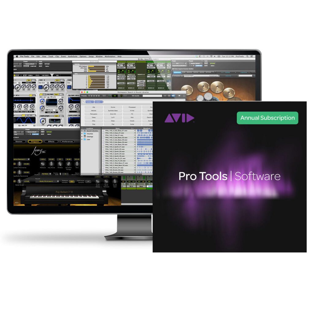 Avid Pro Tools EDU Student/Teacher 1Y Updates Support Renewal