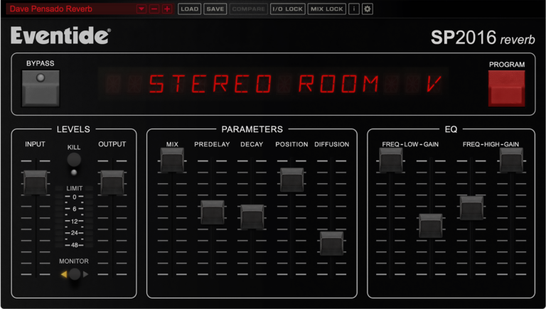 Eventide SP2016 Reverb