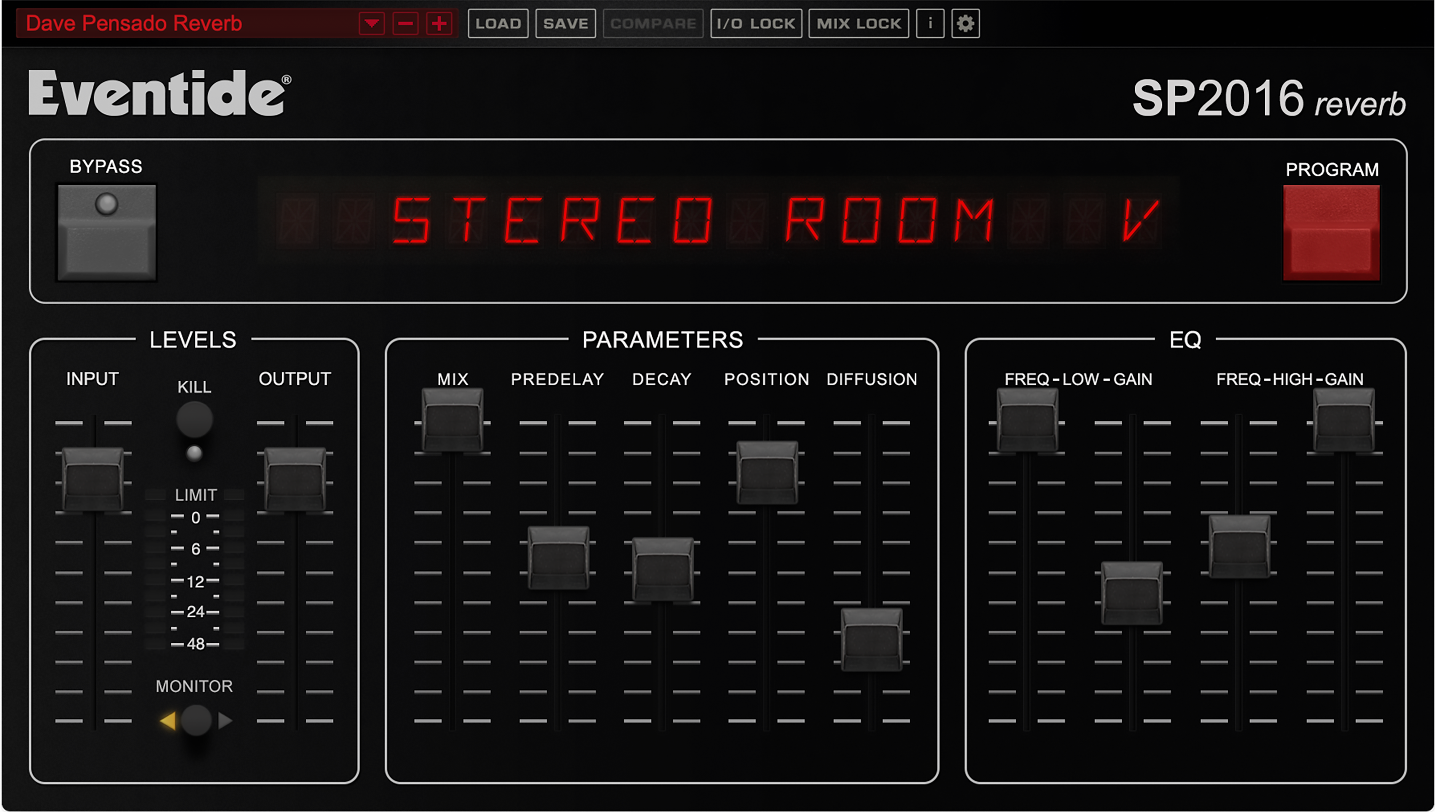 Eventide SP2016 Reverb