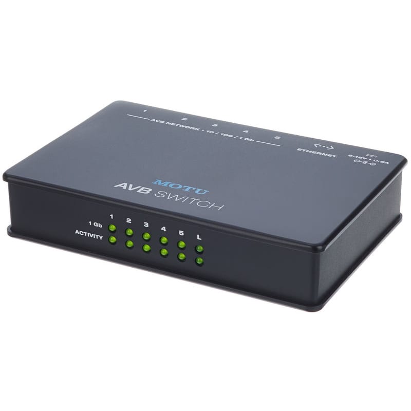 MOTU AVB Switch – Parsons – Audio Video Solutions