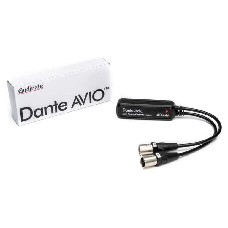Audinate Dante AVIO Analog Output Adapter 2 Channel