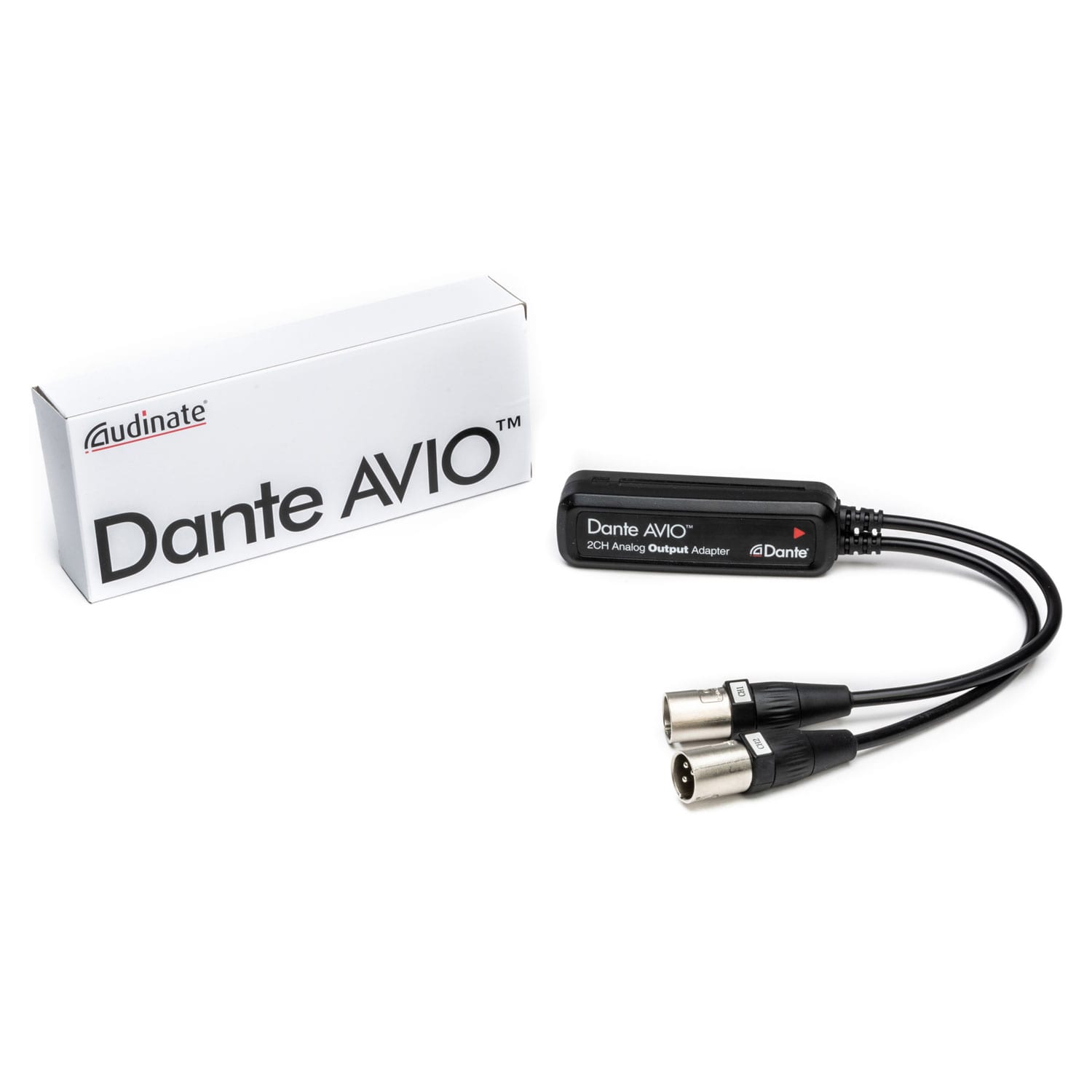 Audinate Dante AVIO Analog Output Adapter 2 Channel
