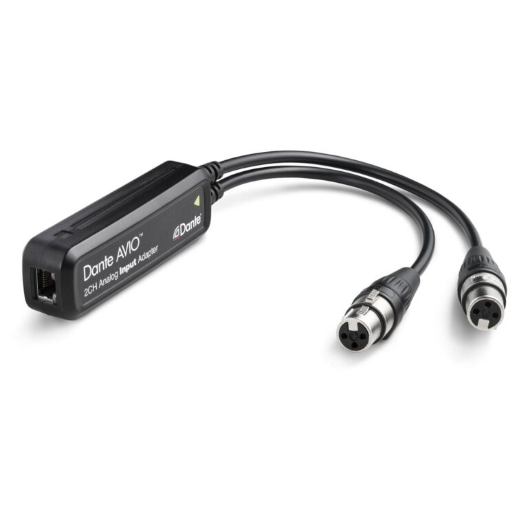 Audinate Dante AVIO Analog Input Adapter 2 Channel
