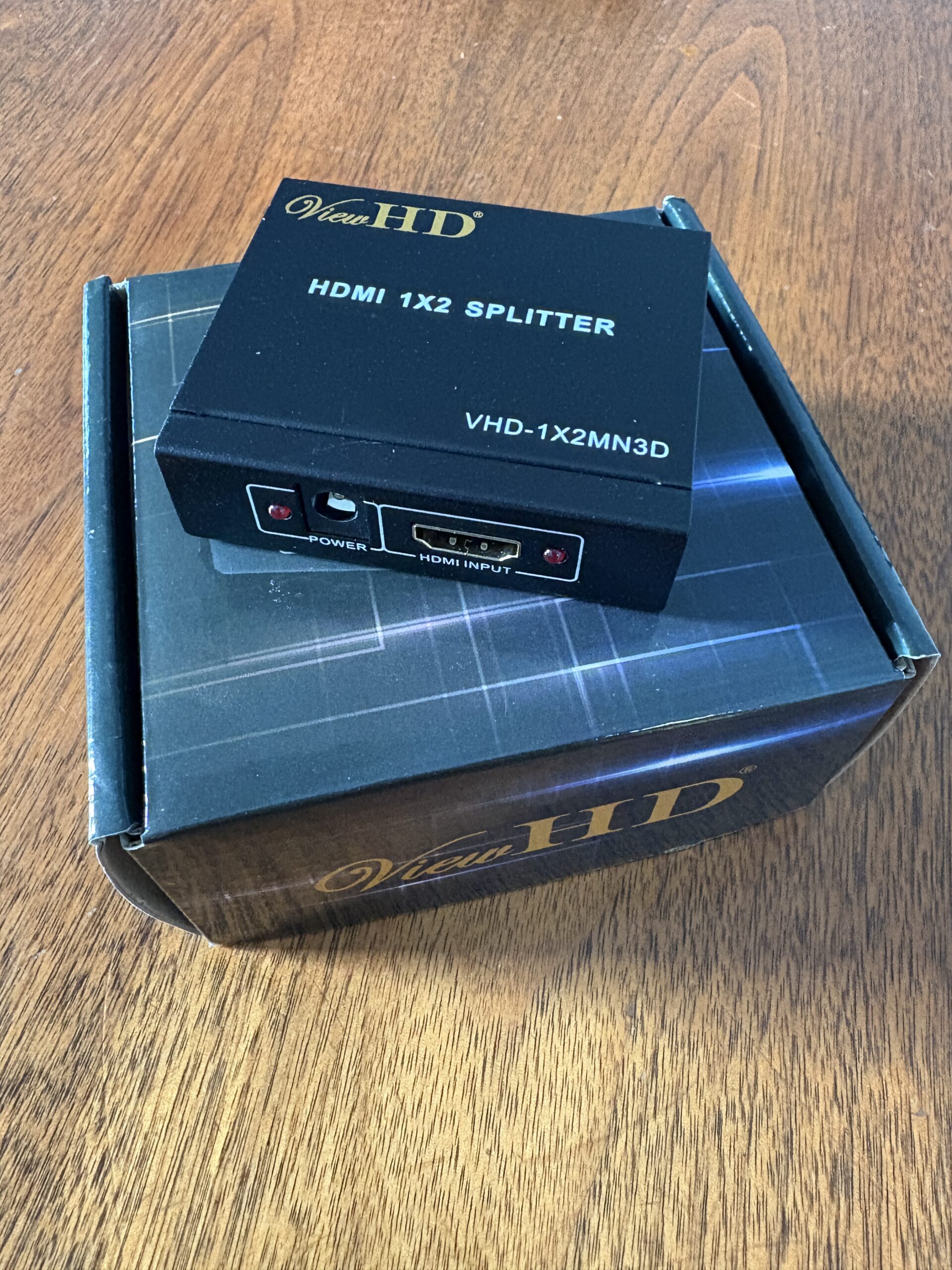 ViewHD HDMI 1X2 Splitter (Open Box Demo)