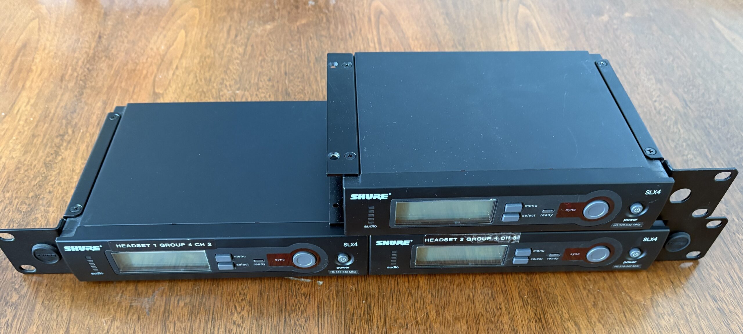 Shure SLX4 Receiver (Lot) H5 Band (518-542MHz) (Pre-Owned)