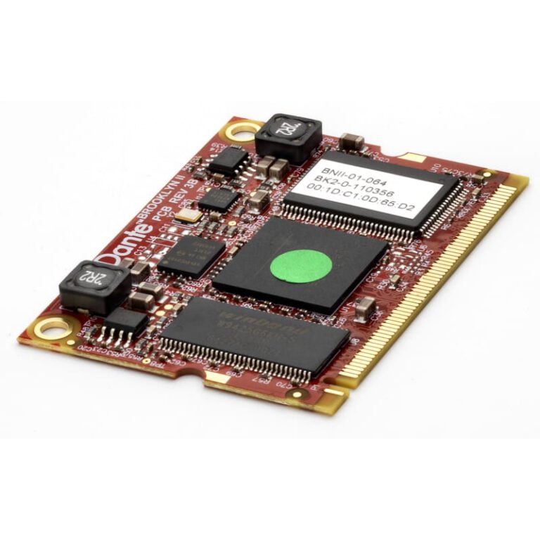NTP Technology PENTA 720 – Dante/AES67 Module I/O Card