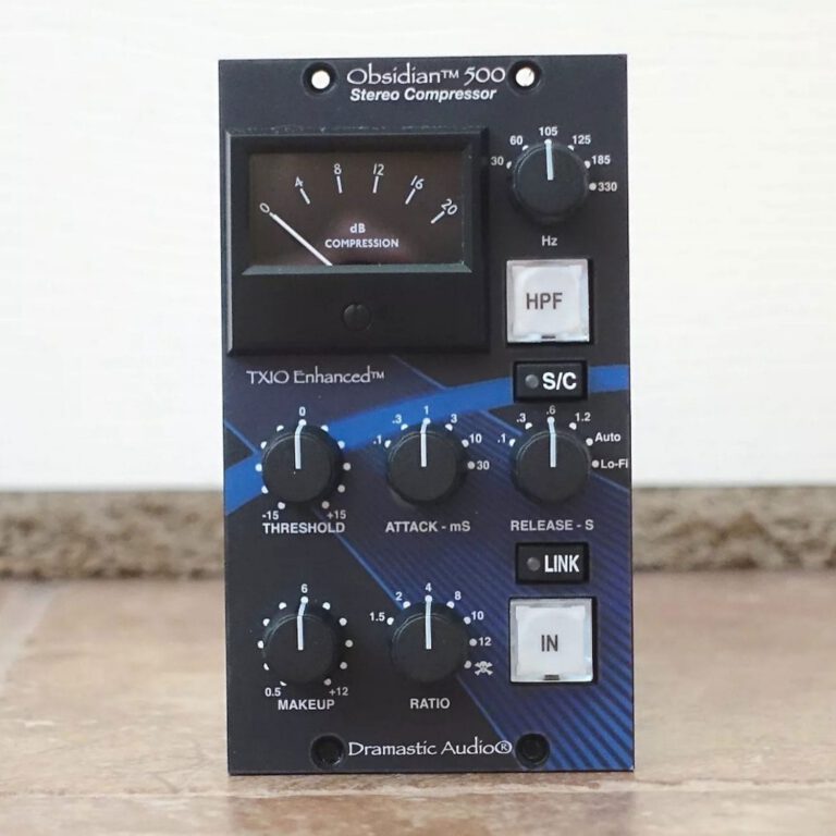 Dramastic Audio Obsidian 500 Stereo Compressor