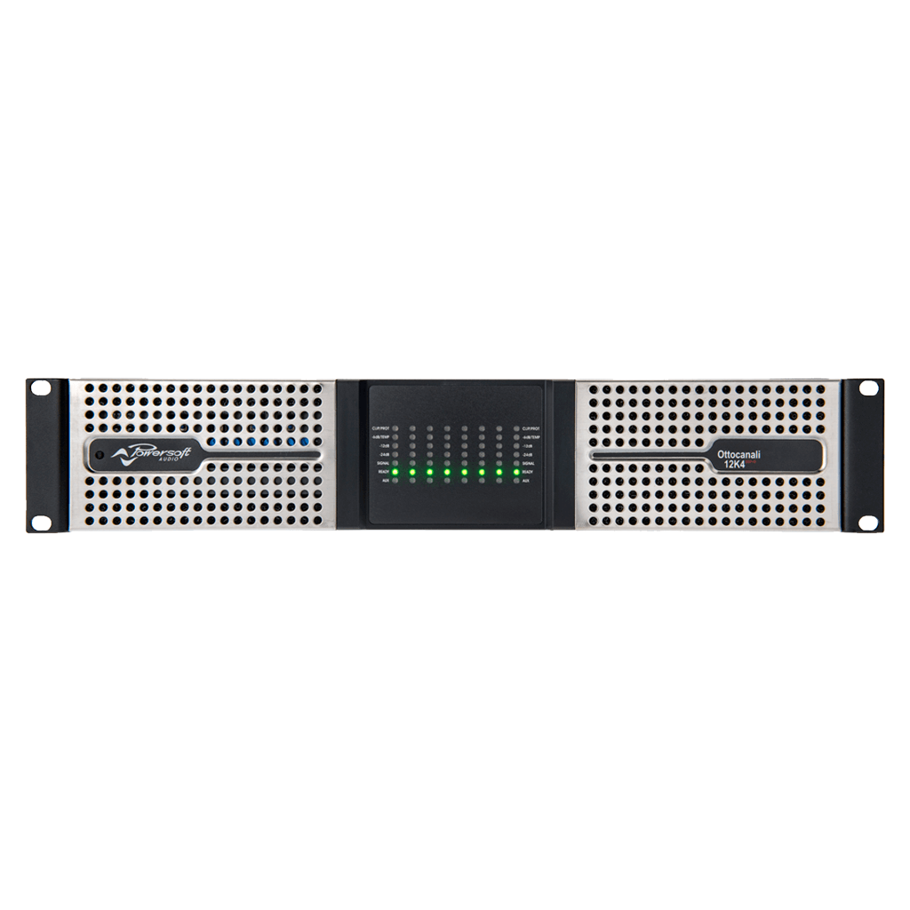 Powersoft Amplifiers Ottocanali 12K4 DSP+D