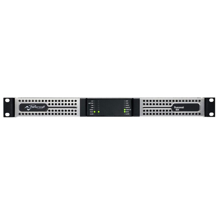 Powersoft Amplifiers Duecanali 804