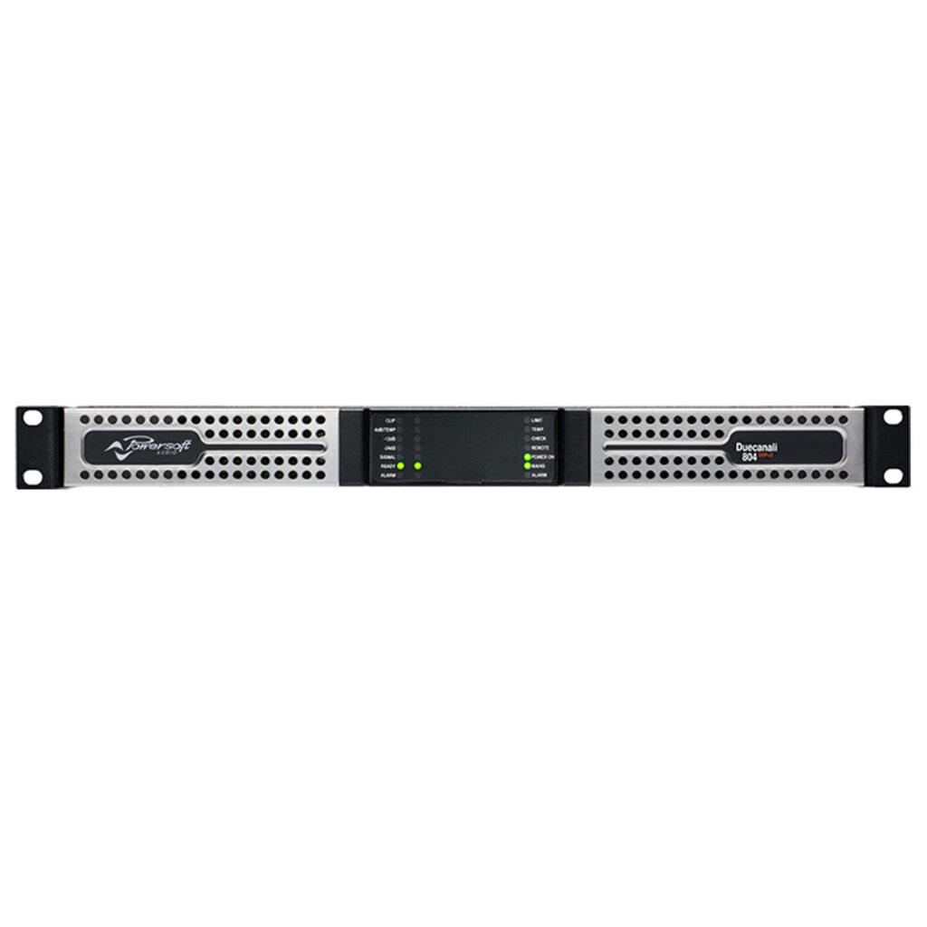 Powersoft Amplifiers Duecanali 804 DSP+D