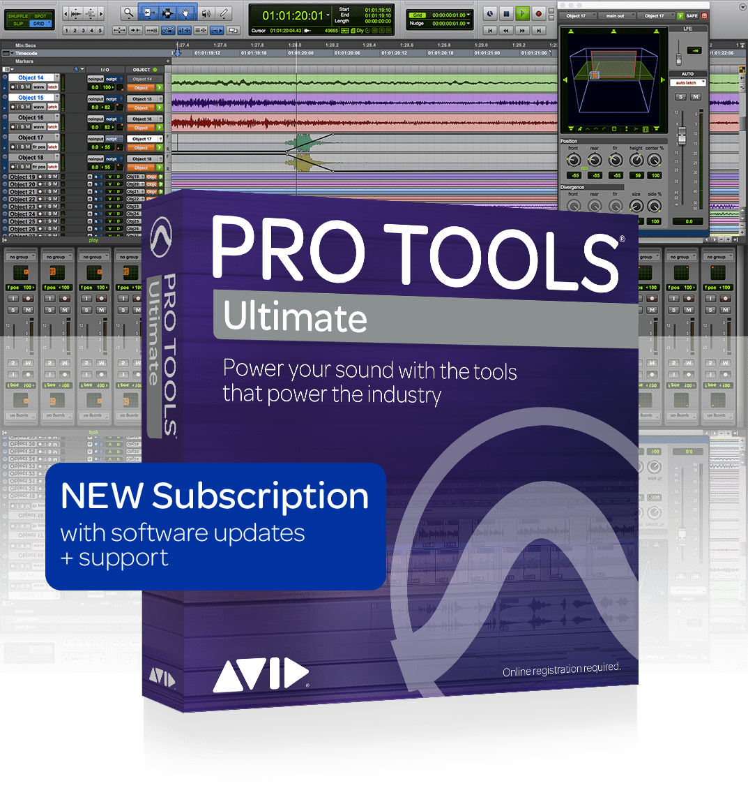 Avid Pro Tools Ultimate 1Y Subscription