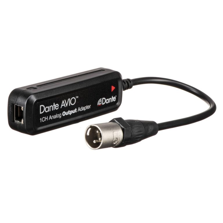Audinate Dante AVIO Analog Output Adapter 1 Channel