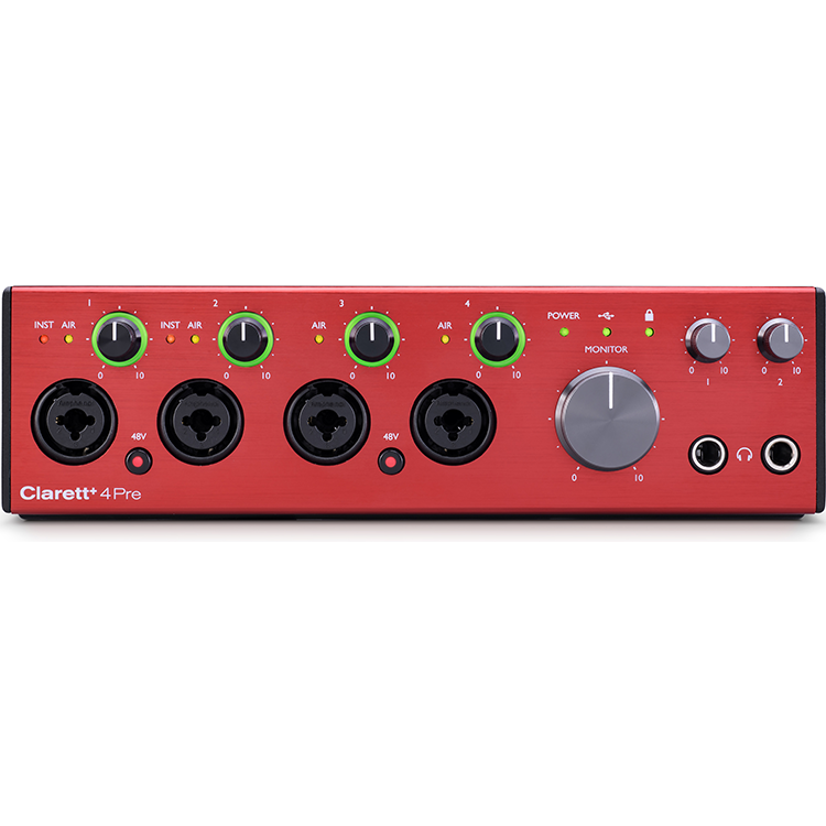 Focusrite Clarett+ 4Pre