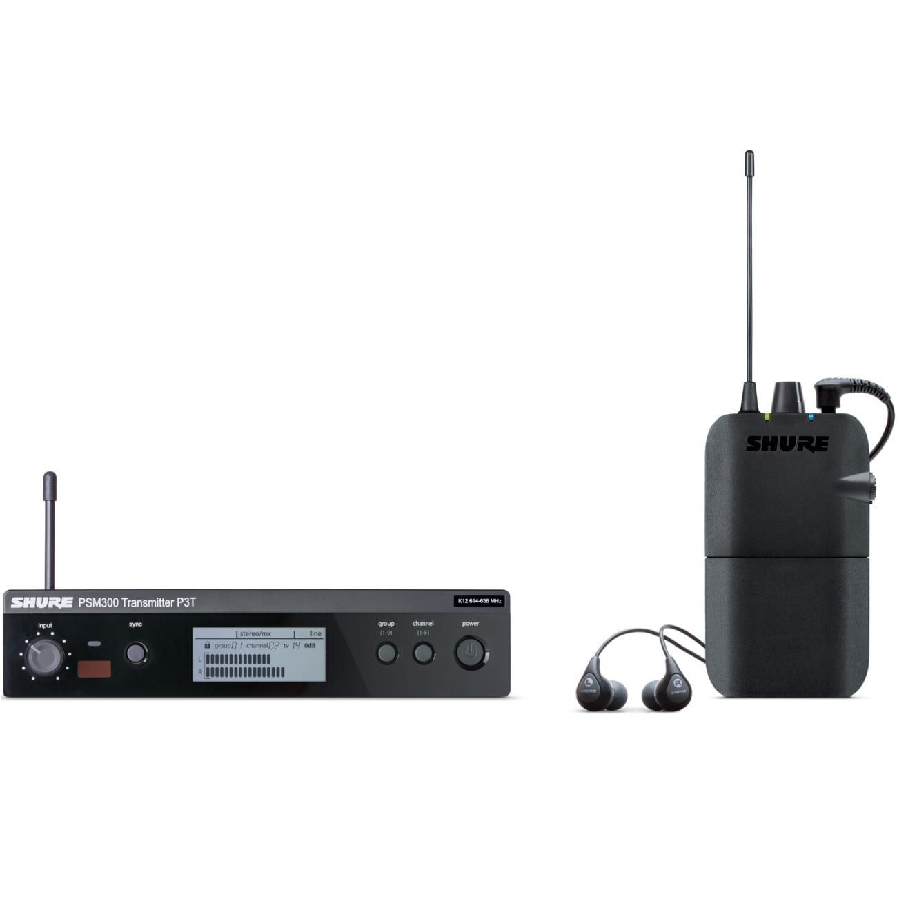 Shure P3TR112GR