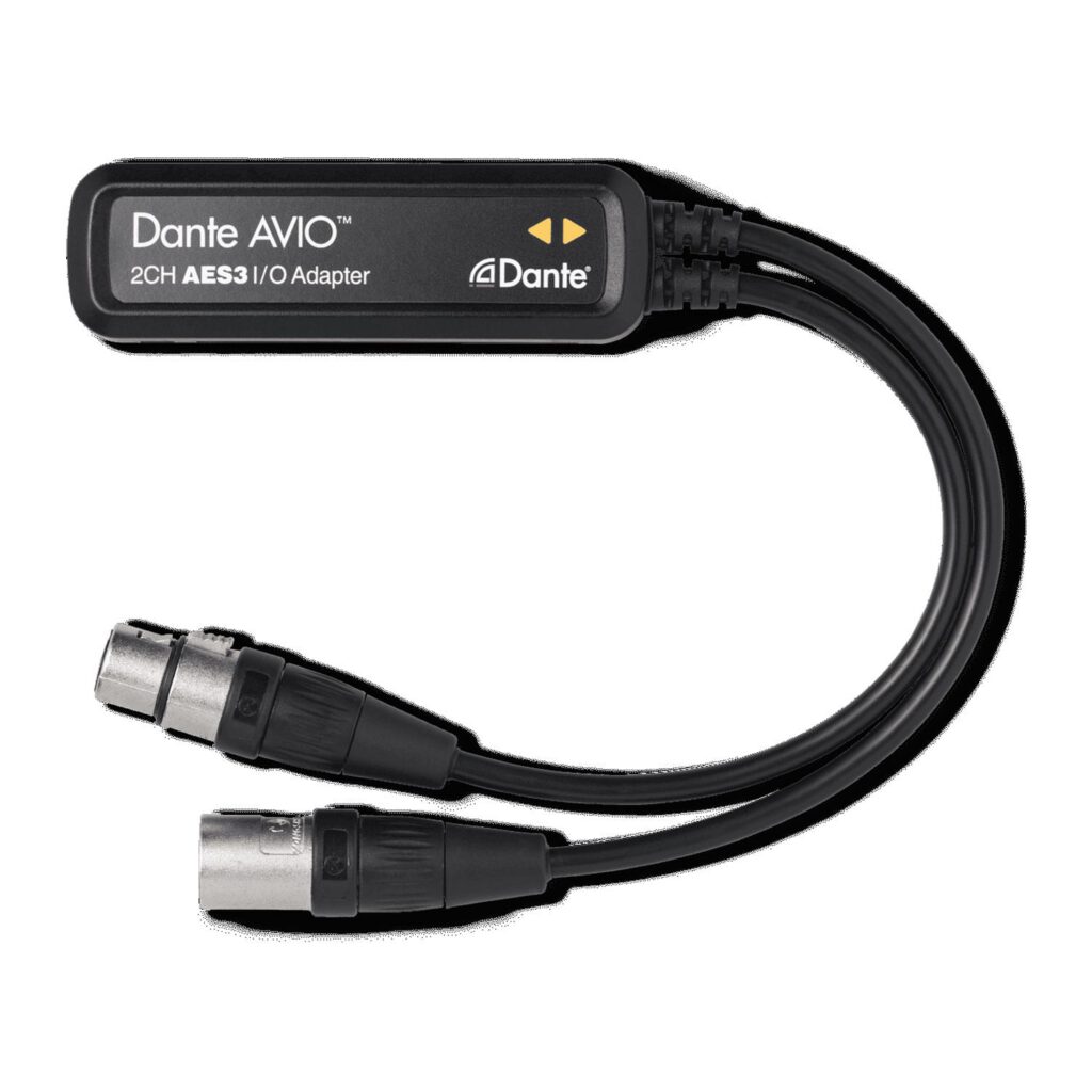 Audinate Dante AVIO AES3 IO Adapter 2 Channel